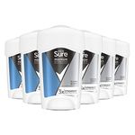 Sure Maximum Protection Clean Scent Anti-perspirant Cream Stick 6 pack 96h protection deodorant for 3x stronger* sweat protection 45 ml