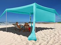Beach Canopy Tent Shade with Sidewa