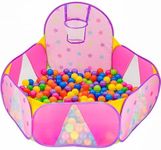 NUBUNI Ball Pit for Baby : Playpen ball Pool : Playhouse : Ball Pit Balls : Playpen Baby Play House for Kids : Play Tent for Kids Pool Balls : Baby Ball Pit G