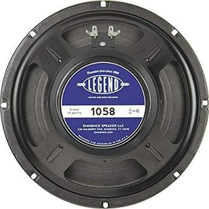 Eminence Legend 1058 10" Guitar Speaker, 75 Watts at 8 Ohms