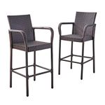 Christopher Knight Home 295946 Stewart Outdoor Bar Stool