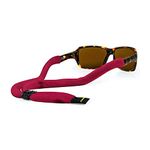 Croakies Cotton Suiter Red Regular Adjustable Secure Eyewear Retainer Durable