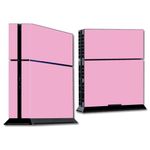 MightySkins Skin Compatible with Sony PS4 Console - Solid Pink | Protective, Durable, and Unique Vinyl Decal wrap Cover | Easy to Apply, Remove, and Change Styles | Made in The USA