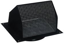 Broan 843BL Wall Cap Black for 6 Round Duct