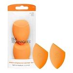 Real Techniques Miracle Complexion Makeup Sponge Full Cover Foundation, Pack Of Two (Packaging May Vary)