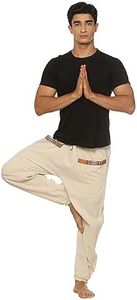 Aatman One Size Men's Eco-Friendly Cotton Hopper Pyjama | Fits Waist Size 26 to 38 Inches_HOP-AT22