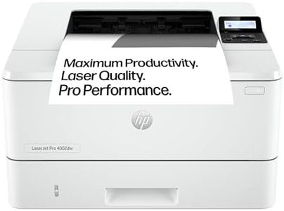 HP Laserjet Pro 4002dw Laser Printer | Black and White | Printer for Small Medium Business | Print | 2-Sided Printing | Dual-Band Wi-Fi, Ethernet | Energy Efficient