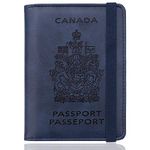 WALNEW RFID Blocking Passport Holder Wallet Cover Case