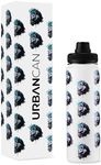 URBANCAN Insulated Water Bottle with Straw, Chug & Cap Lids - Drink In Style with Stainless Steel Water Bottles for Sports, Gym & Travel - Premium Double Walled Thermos Flask