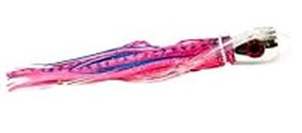 Boone Hoo Lili Rigged Lure, Pink/Blue Spots, 7-Inch