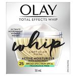 Olay Face Moisturizer by Olay Total Effects Whip | Vitamin C and Vitamin E with Sunscreen SPF 25, 50 g