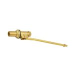 Viking Brass Float Valve-Forged Thread 20mm (3/4”), Outer,PVC Float Ball White First Grade with Dia 100mm 15mm(1/2″), 20mm(3/4″) Noise Reduction, Water Hammer Prevention, High Water Pressure