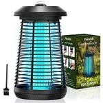 Fly Killer, 4200V High Powered 360° Bug Zapper Outdoor, Electric Fly Killer,18W Mosquito Control Electric Mosquito Killer Waterproof Mosquito Zapper Indoor Use for Home, Kitchen, Garden