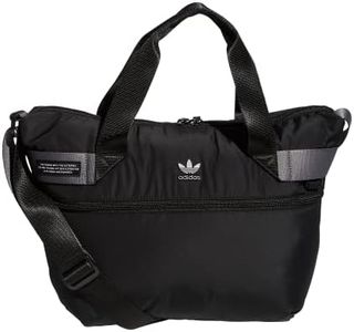 adidas Originals Puffer Shopper Tote Bag, Black, One Size, Puffer Shopper Tote Bag