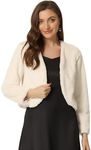 Allegra K Cropped Jacket for Women 