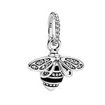 HAEPIAR Winnie Stitch S925 sterling silver dangle bead charm Nectar Charms for bracelets and necklaces for women girls friends