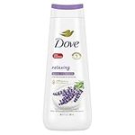 Dove Relaxing Body Wash for renewed, healthy-looking skin Lavender Oil & Chamomile gentle body cleanser nourishes skin 591 ml