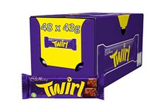 Cadbury Twirl Chocolate Bar, 43 g, pack of 48. Twinpack