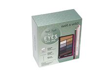 Wet 'n' Wild, All Eyes On Me Makeup Set, Makeup Kit with Eyeshadow, Eyeliner and Eyeshadow Brush, Richly Pigmented and Seamless Blendable, Gift for Girls, Vegan Formula Purple