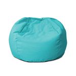 rucomfy Beanbags Small Kids Indoor/Outdoor Bean Bag. Childrens Outside Garden Chair. Pre-Filled Water Resistant & Durable. 50cm x 65cm (Turquoise)