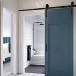 CO-Z 8 Ft 244cm Sliding Barn Door K