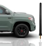 Antenna Mast for Toyota Tundra 2007-2021, Black Automotive Antenna Replacement for Cars, Trucks & SUV - AM FM Radio Compatible - Car & Truck Exterior Accessories for Men & Women, 6 3/4"