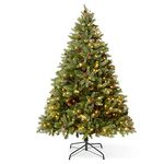 7 Pre Lit Christmas Trees