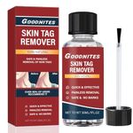 Goodnites Fast-Acting Skin Tag Removal Kit, Natural and Gentle Formula, Zero Pain Skin Tag Remover, Suitable for Neck, Underarms, Groin, Trusted by The Whole Family, 30ML