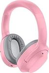 Razer Opus X - Wireless Low Latency Headset with ANC Technology (Active noise cancellation, Custom-tuned 40 mm drivers, Built-in microphones, Battery life up to 40 hours) Quartz Pink