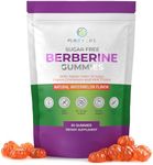 Keto Berberine Complex Gummies (Sugar-Free) with Ceylon Cinnamon, Milk Thistle, ACV [AMPK Metabolic Activator] Berberine Supplement for Metabolism, Energy, Gut Health, Fasting & Body Mass Control