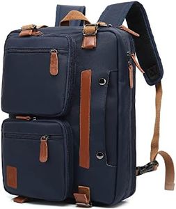 PS Le Periple 3 in 1 Computer Bag for Men, 17.3 Inch Laptop Backpack for Men, Work Bag for Men, Work Briefcase, Laptop Bag,Navy blue