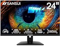 SANSUI Monitor 24 inch IPS FHD 1080