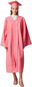 MyGradDay Unisex Matte Graduation Cap and Gown 2024 & 2025 Set Bulk with Tassel for College High School Graduates