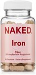 Naked Iron 65mg, 325mg Ferrous Bisg
