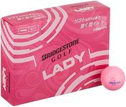 Bridgestone LBPXJ Golf Ball, Lady, Pink