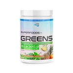 Believe Supplements Superfoods+Greens - Superfood Blend | Boost Energy, Immunity, and Digestion | Rich in Antioxidants & Essential Nutrients! (30 servings, Pineapple Mango)