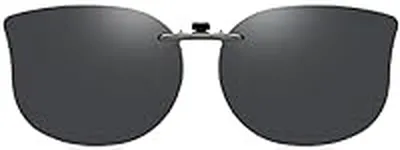 CAXMAN Cat Eye Clip On Sunglasses f