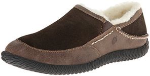 Acorn Men's Rambler Moc Slipper, Chocolate, 11 UK