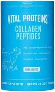 Vital Proteins Collagen Peptides Unflavored Powder Dietary Supplement, Pack of 680g