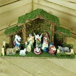 Toyland® 12 Piece Traditional Christmas Nativity Scene - Christmas Decorations