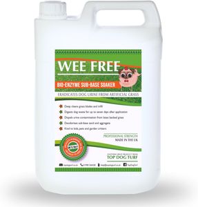 Top Dog Turf Wee Free Sub-Base Soaker Twin Pack – 2 x 5L for Artificial Grass