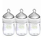 NUK Simply Natural Baby Bottles, 5 