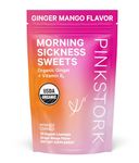 Pink Stork Morning Sickness Organic Hard Candy Mango Ginger Tablet (4 Oz, 183298)