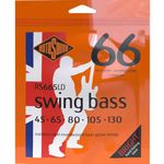 Rotosound RS665LD Swing Bass Stainless Steel 5-String Bass Guitar Strings - 45-130