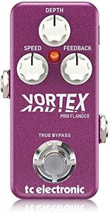 TC Electronic VORTEX MINI FLANGER Ultra-Compact Flanger Pedal with Built-In TonePrint Technology