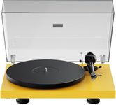 Pro-Ject Debut EVO 2, Next Generation Audiophile Turntable with Carbon Fiber tonearm, Electronic Speed Selection and pre-Mounted Pick it MM EVO Cartridge, Made in Europe (Golden Yellow Satin)