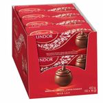 Bulk Chocolate: Lindt Lindor Milk Chocolate Truffles Box - Box of Chocolate - Snacks for Adults & Treats - Assorted Chocolate Box - Chocolate Gift - Individually Wrapped - Value Bundle Pack of 12 Chocolat Box - 36 Total Chocolates