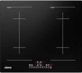 CDV 7200W Built-in Induction Cooktop 4 Burners, 24 Inch Electric Cooktop with Bridge Function Power Booster 9 Power Levels Touch Control Timer Child Lock