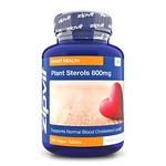 Plant Sterols 800mg, 360 Vegan Tablets. Supports Maintenance of Normal Blood Cholesterol. UK Manufactured. Vegetarian Society Approved.