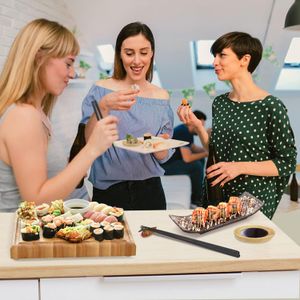 MLRYH 21-Piece Sushi Making Kit – Complete DIY Sushi Roller Set